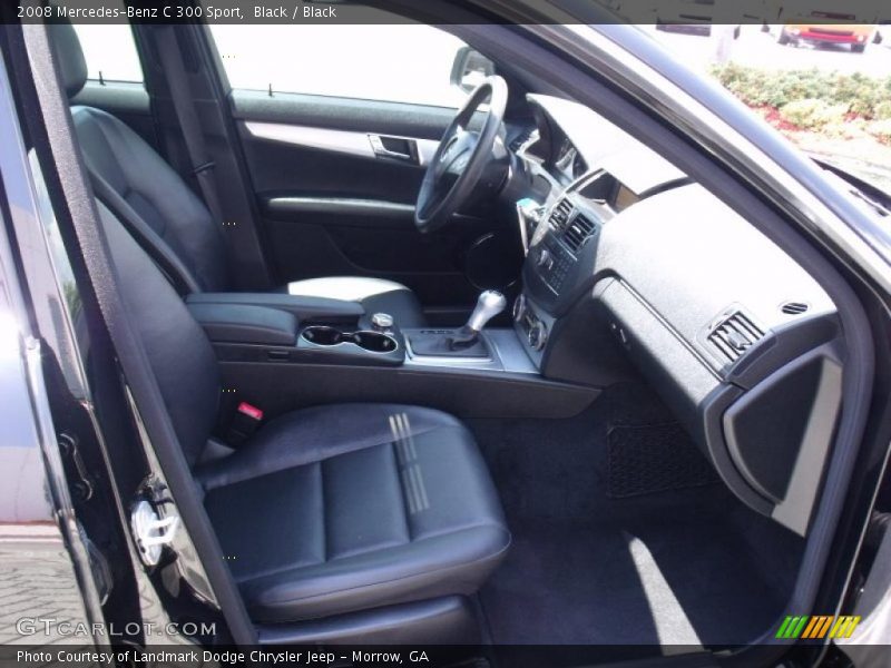 Black / Black 2008 Mercedes-Benz C 300 Sport