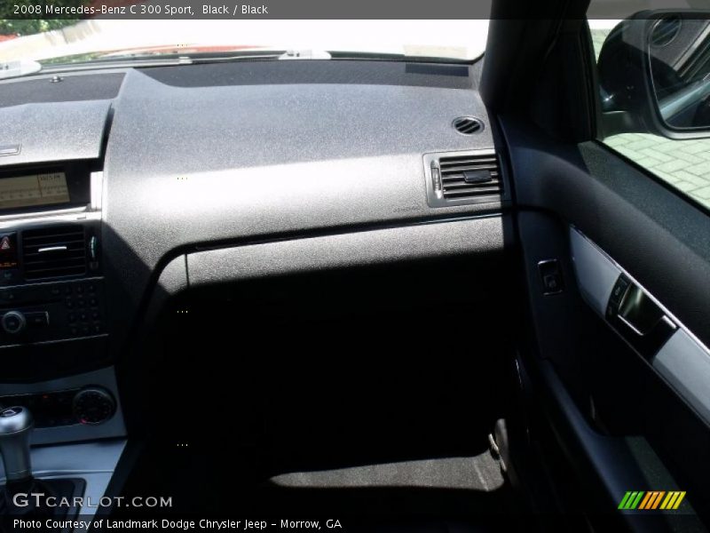 Black / Black 2008 Mercedes-Benz C 300 Sport