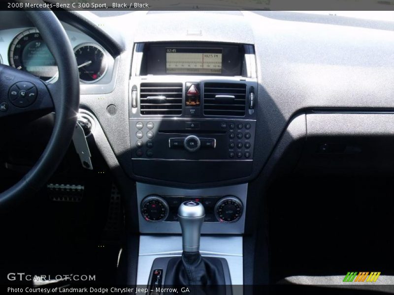 Black / Black 2008 Mercedes-Benz C 300 Sport