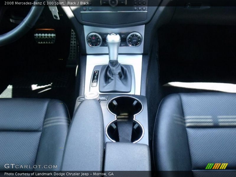 Black / Black 2008 Mercedes-Benz C 300 Sport