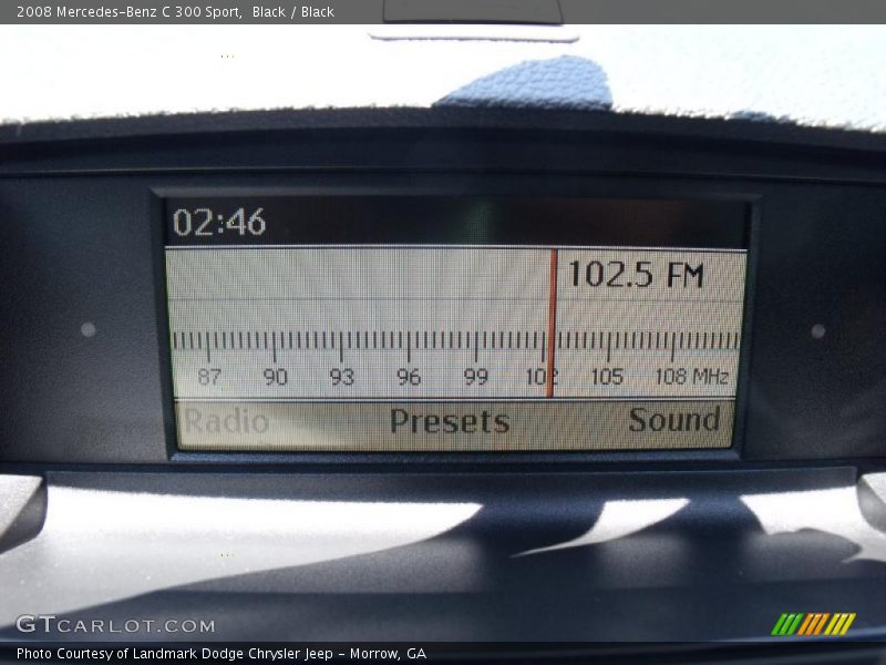Black / Black 2008 Mercedes-Benz C 300 Sport