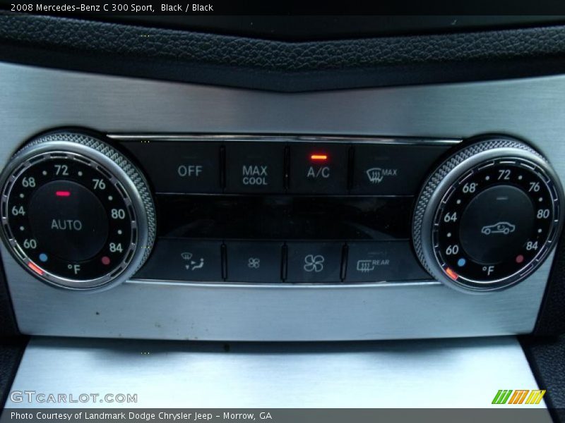 Black / Black 2008 Mercedes-Benz C 300 Sport