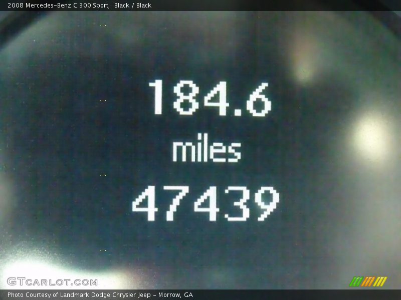 Black / Black 2008 Mercedes-Benz C 300 Sport