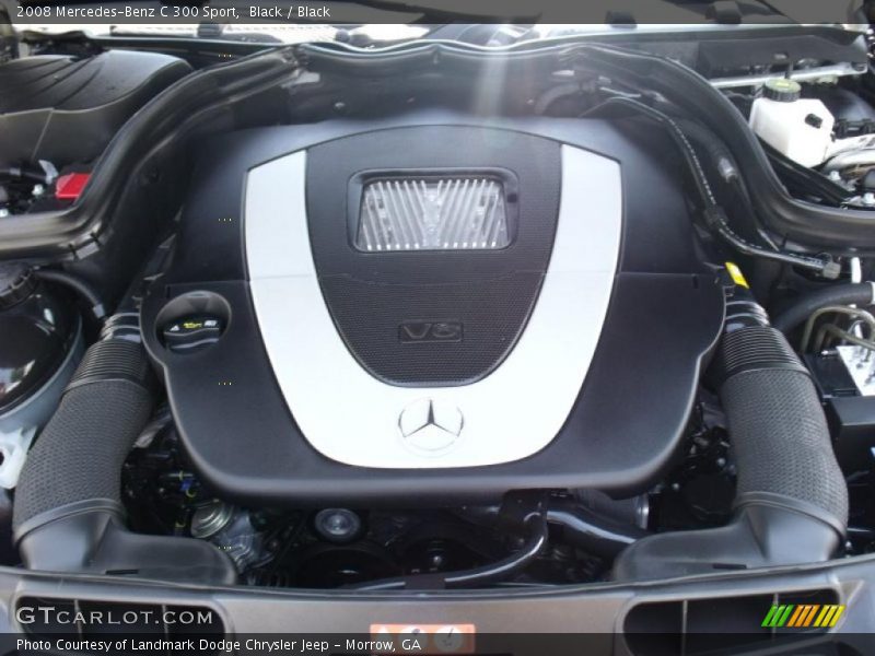 Black / Black 2008 Mercedes-Benz C 300 Sport