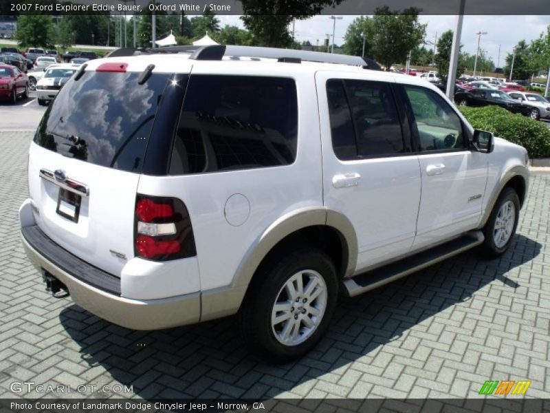 Oxford White / Stone 2007 Ford Explorer Eddie Bauer