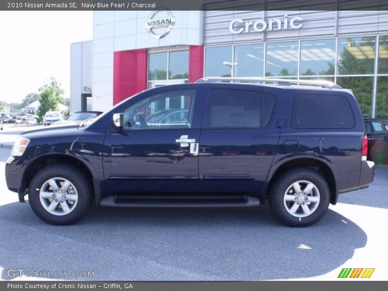 Navy Blue Pearl / Charcoal 2010 Nissan Armada SE