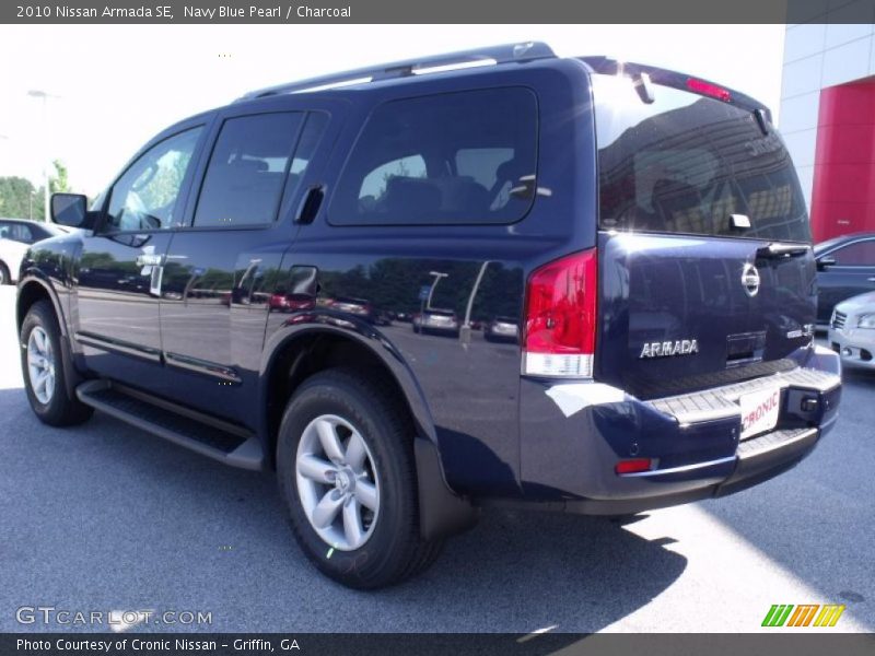 Navy Blue Pearl / Charcoal 2010 Nissan Armada SE