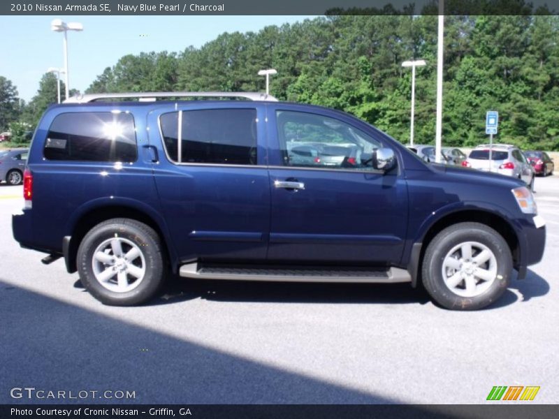 Navy Blue Pearl / Charcoal 2010 Nissan Armada SE