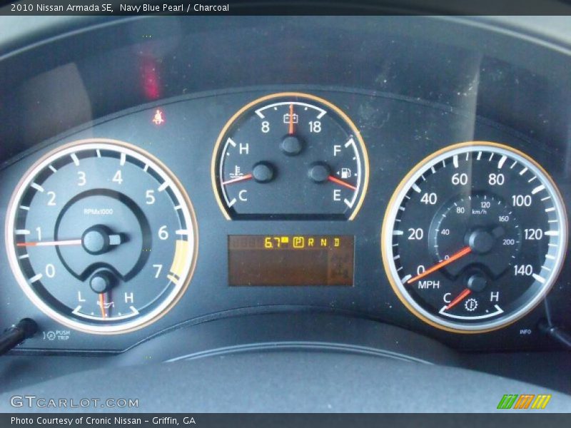 Navy Blue Pearl / Charcoal 2010 Nissan Armada SE