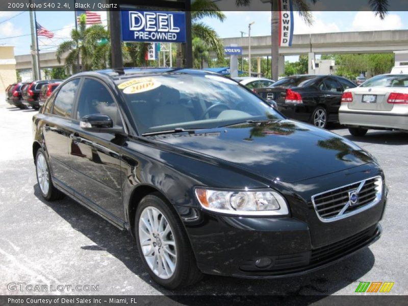 Black / Quartz 2009 Volvo S40 2.4i