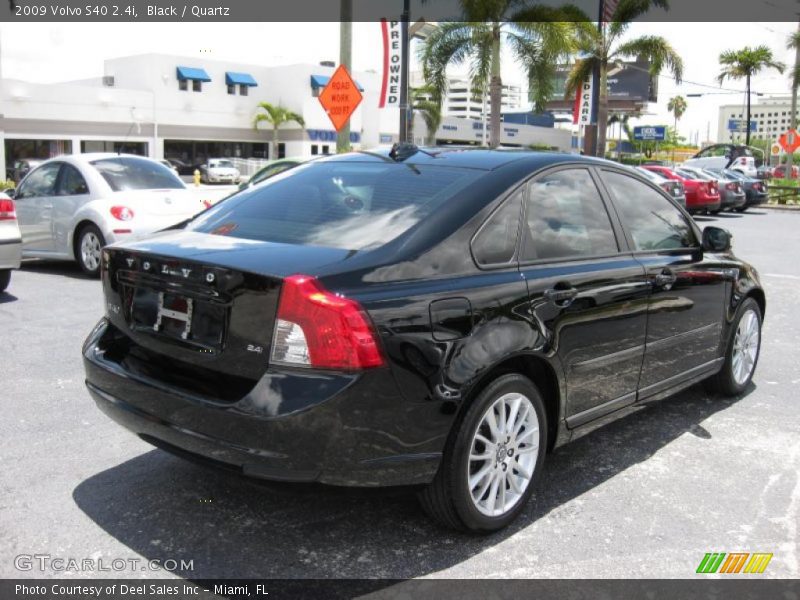 Black / Quartz 2009 Volvo S40 2.4i