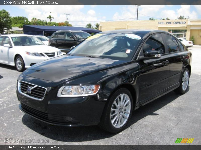 Black / Quartz 2009 Volvo S40 2.4i