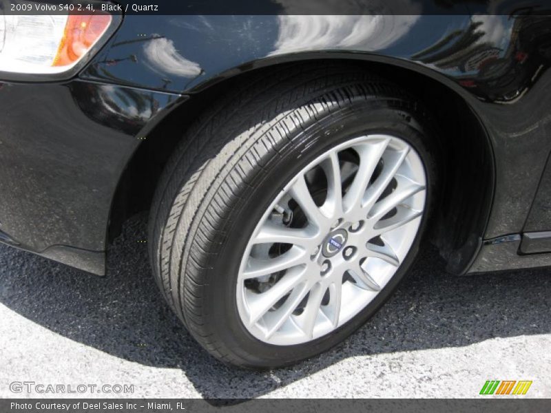 Black / Quartz 2009 Volvo S40 2.4i
