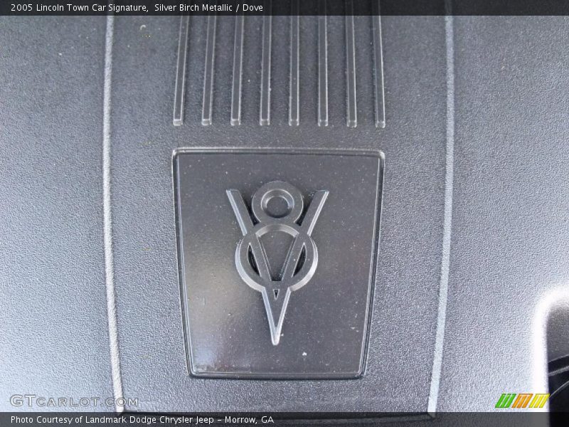 Silver Birch Metallic / Dove 2005 Lincoln Town Car Signature