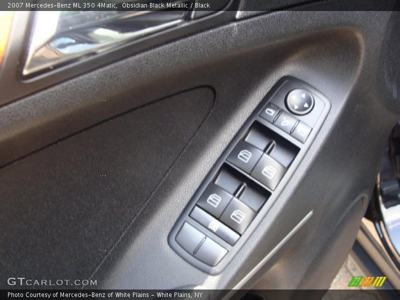 Obsidian Black Metallic / Black 2007 Mercedes-Benz ML 350 4Matic