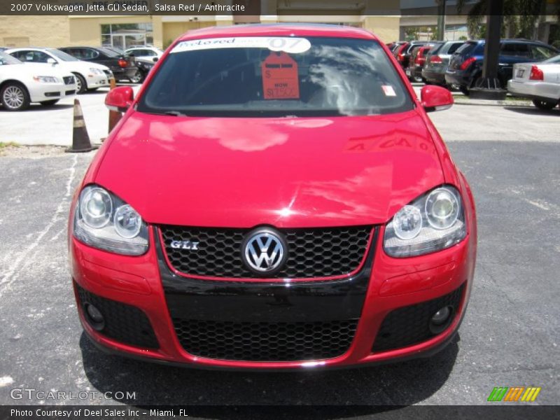 Salsa Red / Anthracite 2007 Volkswagen Jetta GLI Sedan