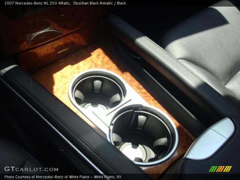 Obsidian Black Metallic / Black 2007 Mercedes-Benz ML 350 4Matic
