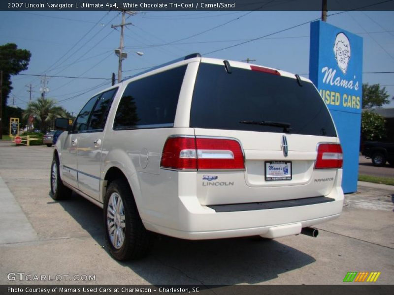 White Chocolate Tri-Coat / Camel/Sand 2007 Lincoln Navigator L Ultimate 4x4
