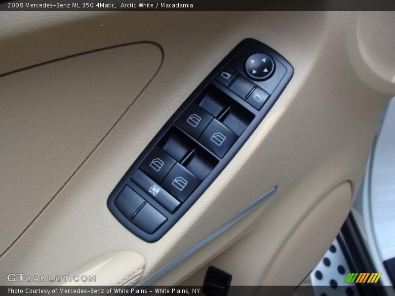 Arctic White / Macadamia 2008 Mercedes-Benz ML 350 4Matic