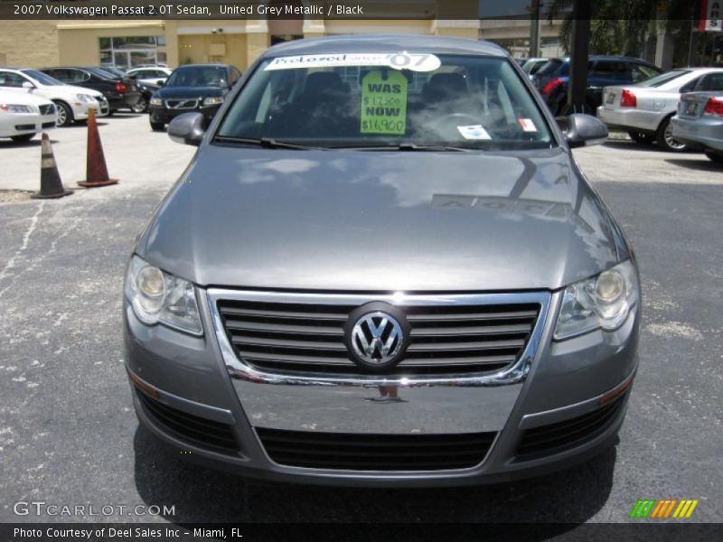 United Grey Metallic / Black 2007 Volkswagen Passat 2.0T Sedan