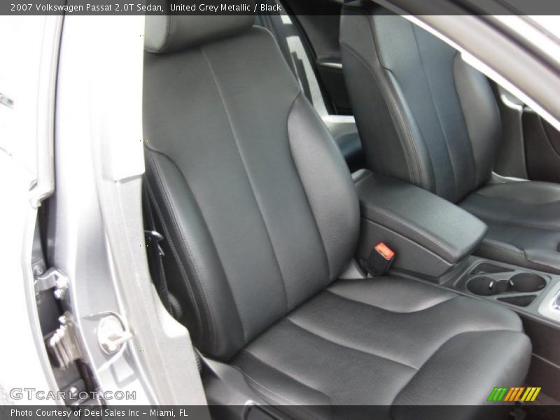 United Grey Metallic / Black 2007 Volkswagen Passat 2.0T Sedan
