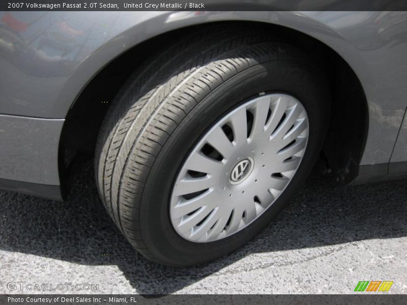 United Grey Metallic / Black 2007 Volkswagen Passat 2.0T Sedan