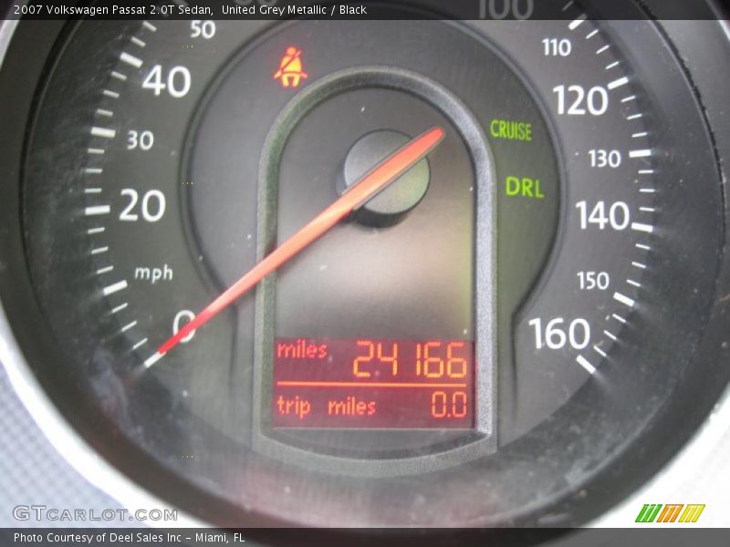 United Grey Metallic / Black 2007 Volkswagen Passat 2.0T Sedan