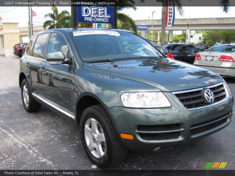Reed Green Metallic / Anthracite 2007 Volkswagen Touareg V6