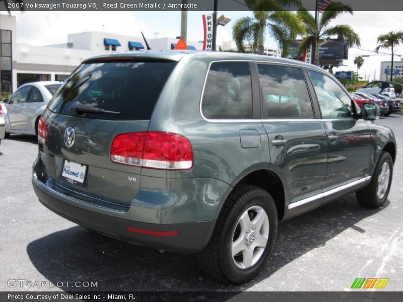 Reed Green Metallic / Anthracite 2007 Volkswagen Touareg V6