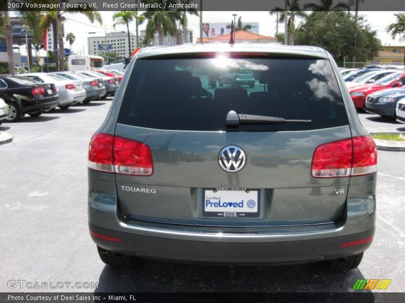 Reed Green Metallic / Anthracite 2007 Volkswagen Touareg V6