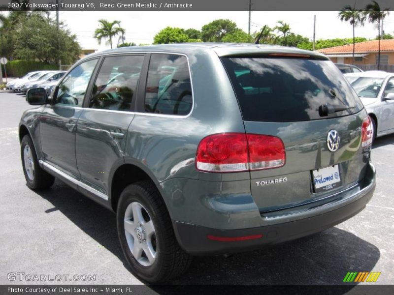 Reed Green Metallic / Anthracite 2007 Volkswagen Touareg V6