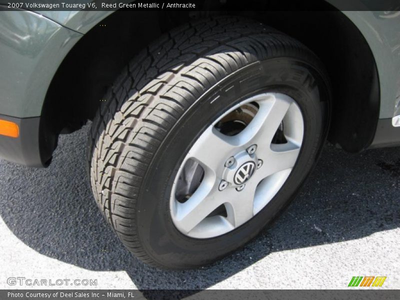 Reed Green Metallic / Anthracite 2007 Volkswagen Touareg V6