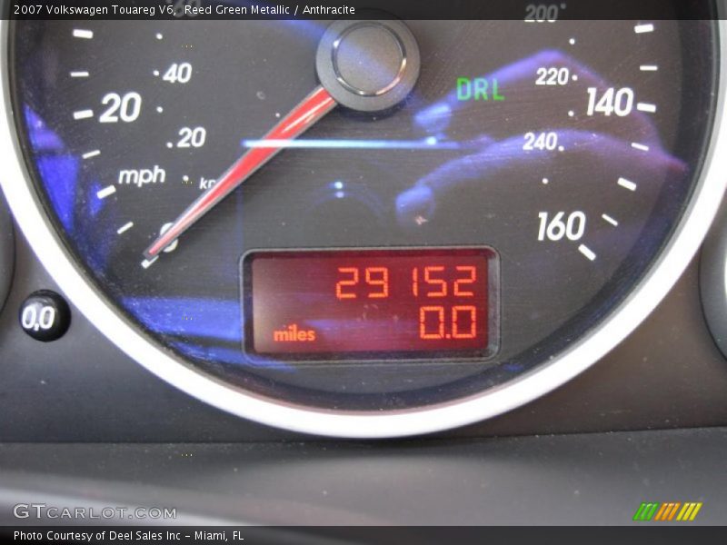 Reed Green Metallic / Anthracite 2007 Volkswagen Touareg V6