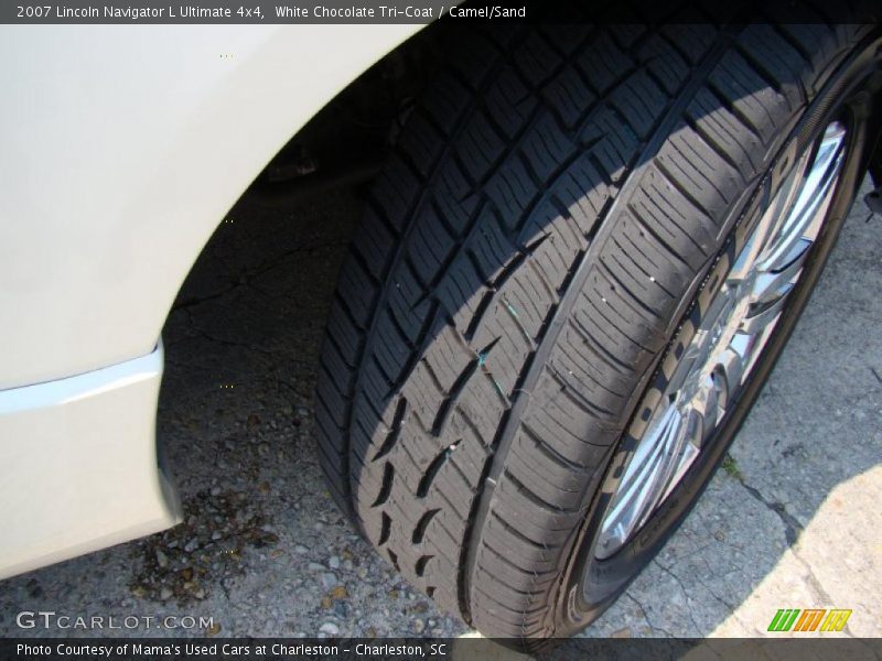 White Chocolate Tri-Coat / Camel/Sand 2007 Lincoln Navigator L Ultimate 4x4
