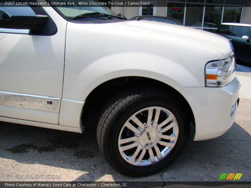 White Chocolate Tri-Coat / Camel/Sand 2007 Lincoln Navigator L Ultimate 4x4