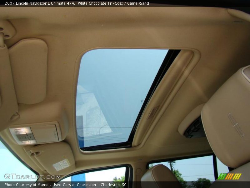 White Chocolate Tri-Coat / Camel/Sand 2007 Lincoln Navigator L Ultimate 4x4