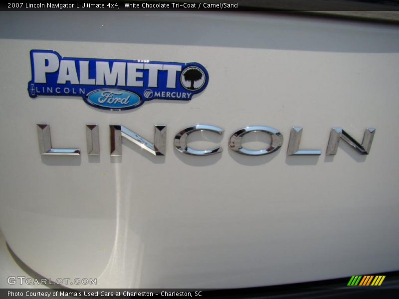 White Chocolate Tri-Coat / Camel/Sand 2007 Lincoln Navigator L Ultimate 4x4