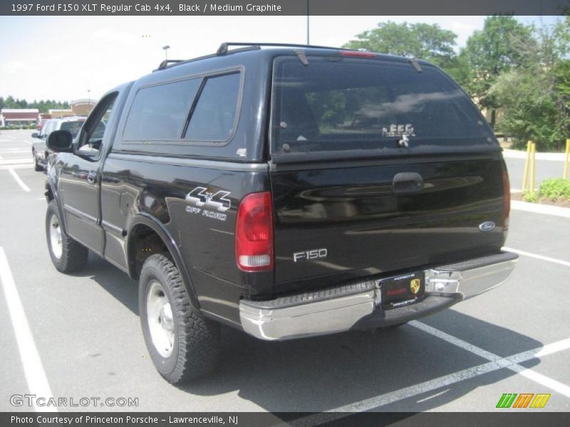 Black / Medium Graphite 1997 Ford F150 XLT Regular Cab 4x4