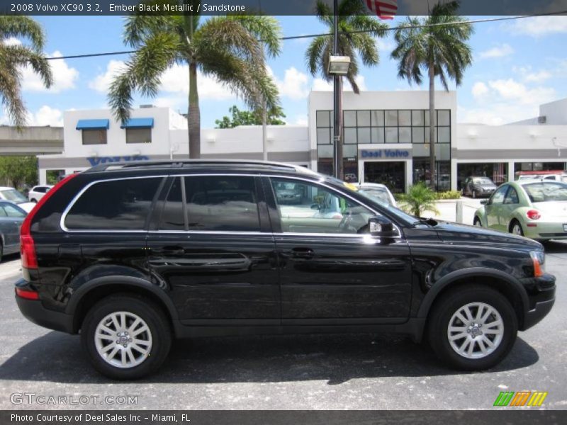 Ember Black Metallic / Sandstone 2008 Volvo XC90 3.2