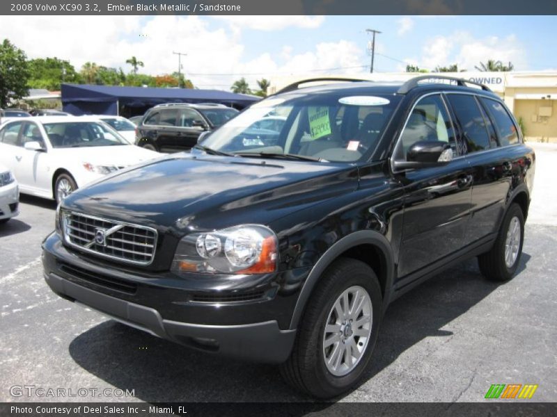 Ember Black Metallic / Sandstone 2008 Volvo XC90 3.2