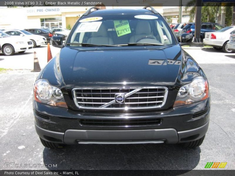 Ember Black Metallic / Sandstone 2008 Volvo XC90 3.2