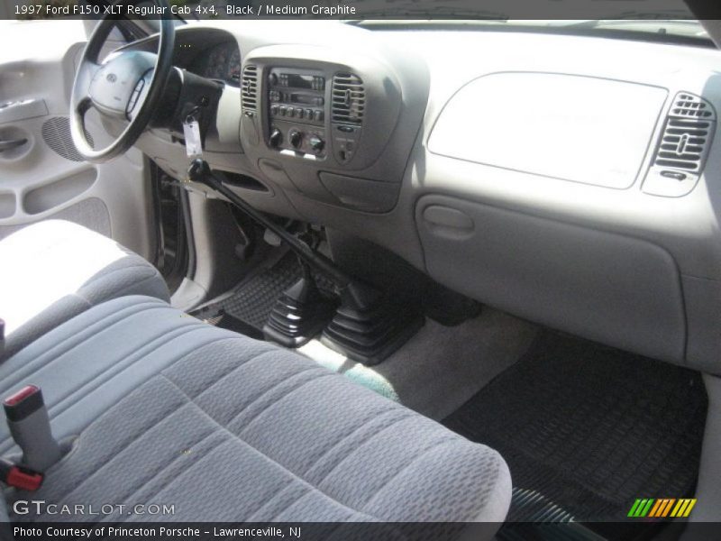 Black / Medium Graphite 1997 Ford F150 XLT Regular Cab 4x4