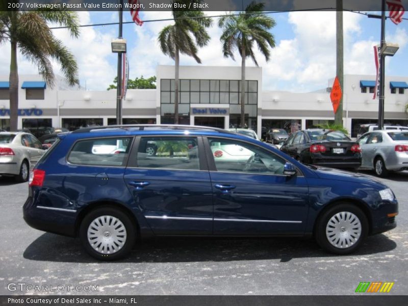 Shadow Blue / Black 2007 Volkswagen Passat Value Edition Wagon