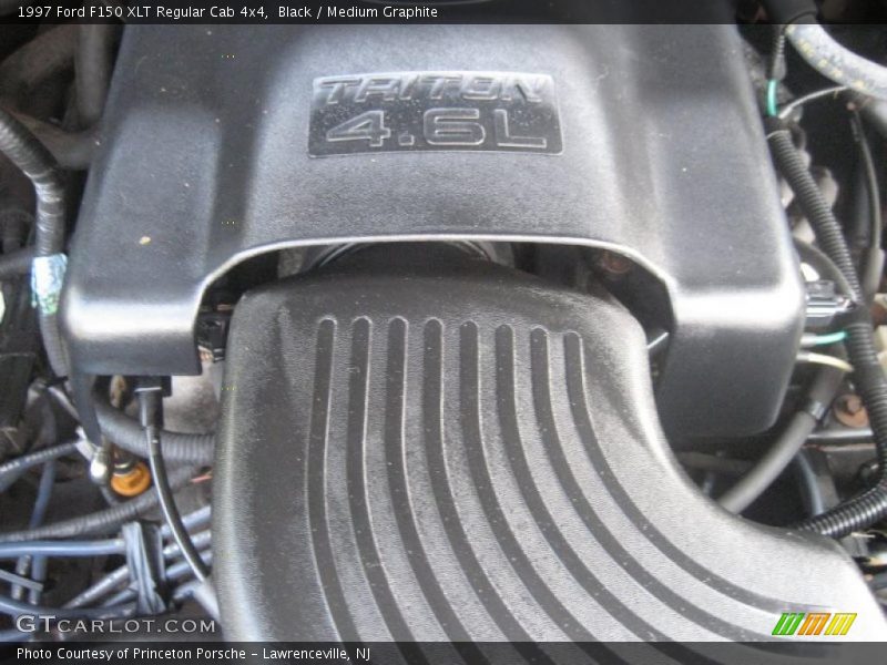 Black / Medium Graphite 1997 Ford F150 XLT Regular Cab 4x4