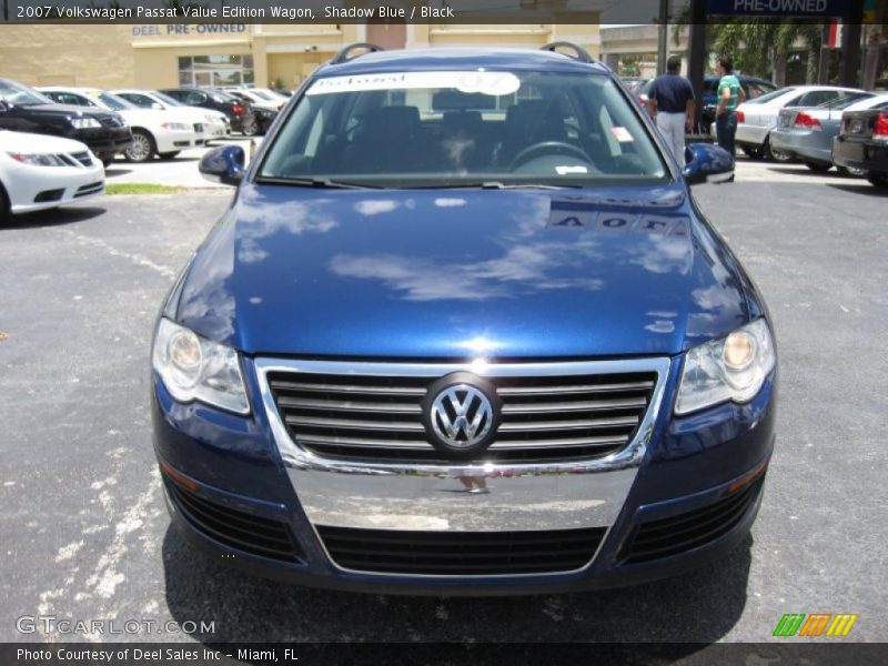 Shadow Blue / Black 2007 Volkswagen Passat Value Edition Wagon