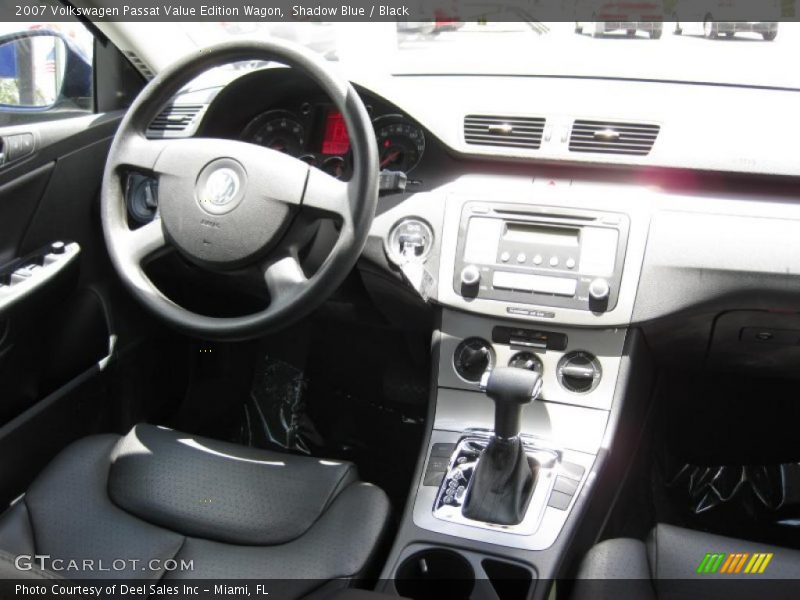 Shadow Blue / Black 2007 Volkswagen Passat Value Edition Wagon