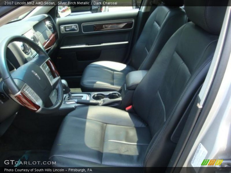 Silver Birch Metallic / Dark Charcoal 2007 Lincoln MKZ AWD Sedan