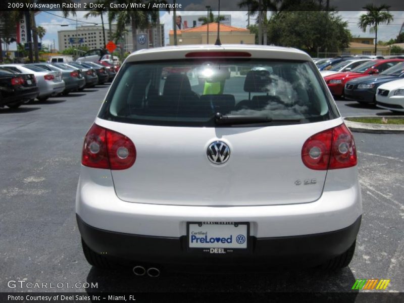 Candy White / Anthracite 2009 Volkswagen Rabbit 2 Door