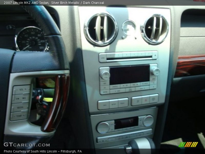 Silver Birch Metallic / Dark Charcoal 2007 Lincoln MKZ AWD Sedan