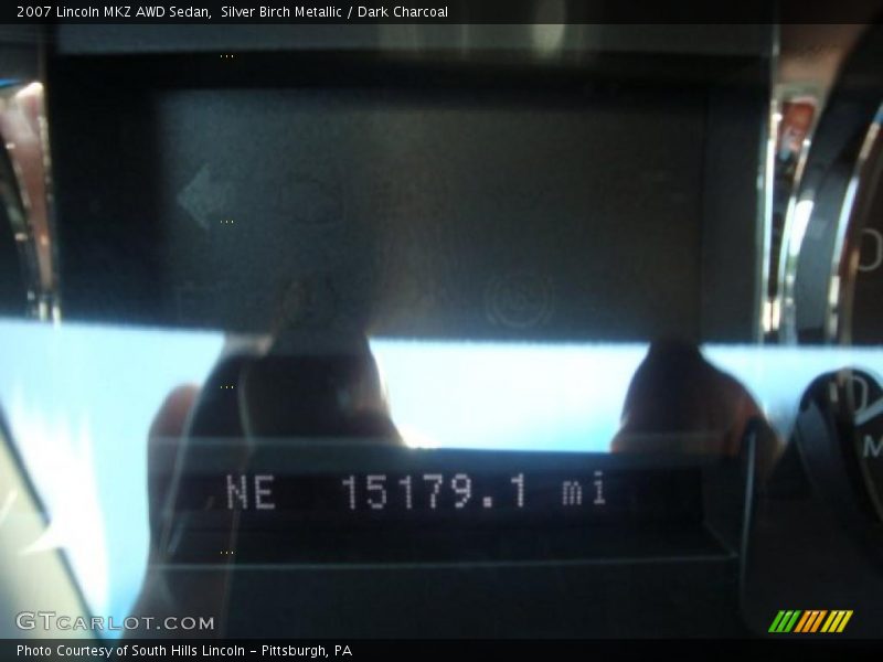 Silver Birch Metallic / Dark Charcoal 2007 Lincoln MKZ AWD Sedan